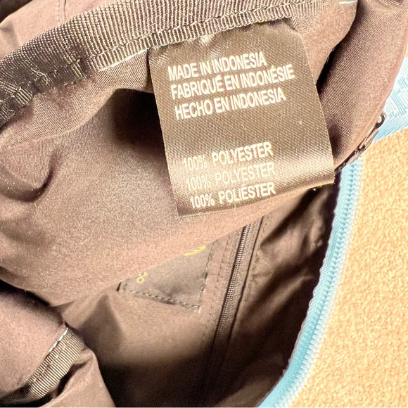 House of Harlow 1960 Crescent Moon Nylon Puffy Powder Blue Crossbody Bag - Picture 9 of 16